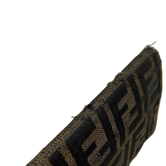 FENDI Zucca 8m0009 Beige Black Jacquard - Long Wallet - Picture 13 of 13